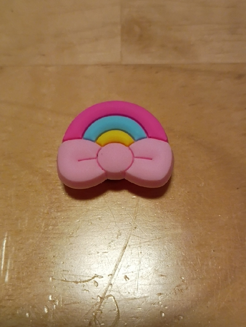 10 for $10 Jibbitz Croc Charms - Rainbow & Pink Bow - New Shoe Charm